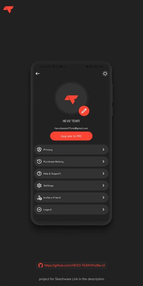 Sketchub • Profile Ui