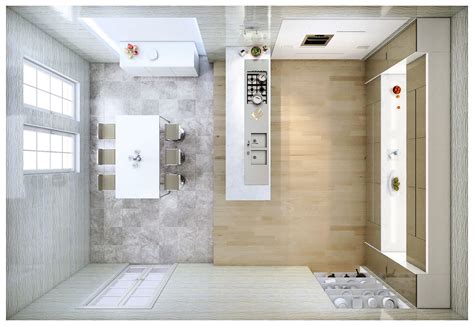 Image result for Rectangular Kitchen Floor Designs