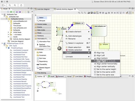 Modelio Software Tutorial 的图像结果