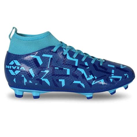 Nivia Pro Encounter 10.0 Football Stud-Royal Blue – Sportswing.in