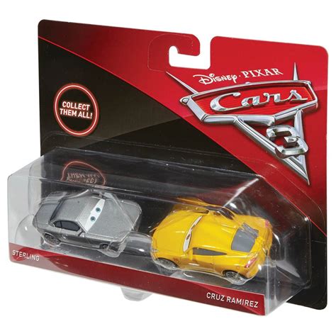 Mattel Disney/Pixar Cars 3 Sterling And Cruz Ramirez DXV99 / DXW02 ...