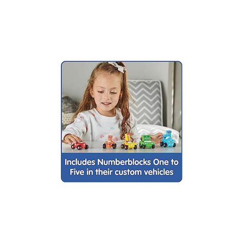 hand2mind Numberblocks Mini Vehicles, Race Car Toys, India | Ubuy