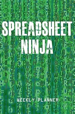 Buy Spreadsheet Ninja - Weekly Planner: Funny Office Workplace Humor ...