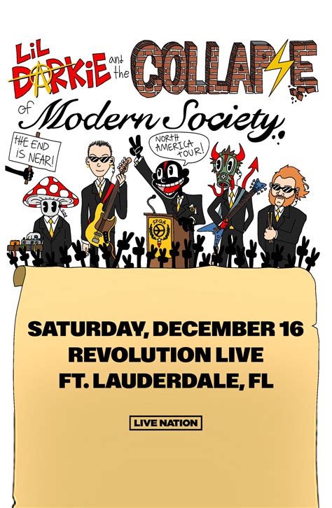 Lil Darkie and the Collapse of Modern Society - Revolution Live