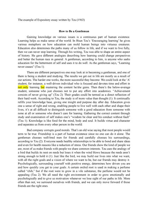 Expository Writing Examples High School at Jennifer Buffum blog