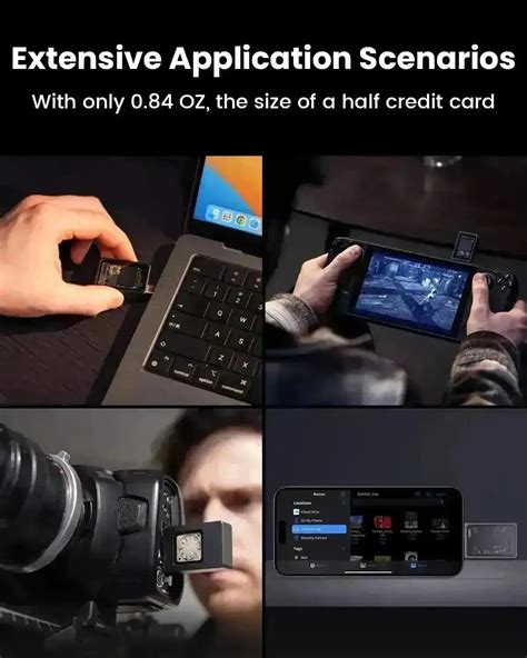 SHARGE-M.2 NVMe SSD Enclosure for All Devices