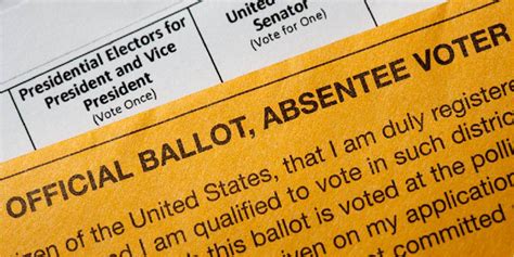 Absentee Ballot 的图像结果