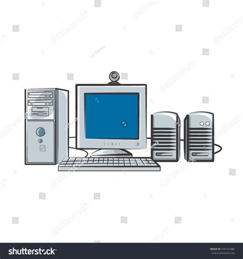 Image result for Computer System Drawing