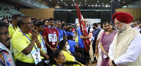 Petroleum Minister inaugurates 4th ONGC Para Games: 275 PwD employees ...