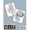 Buy Japanese Tattoo Coloring Book: Japanese Art Coloring Book with ...