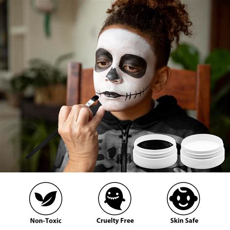 Skeleton Face Paint Kids