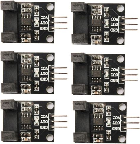 Photoelectric Count Slot Sensor Module Pack of 6-5mm Optical Sensor for ...