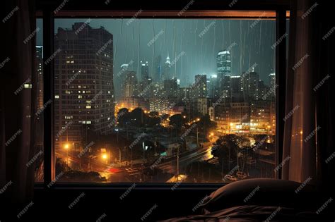 Buildings Night Window View 的图像结果