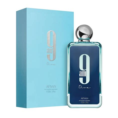 AFNAN 9AM Dive EDP 100ml – Aquatic Citrus Long-Lasting Perfume for Men ...
