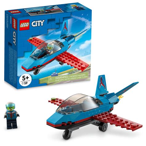 Buy LEGO Stunt Plane 60323 Building Set 59 Pieces Online at Lowest ...