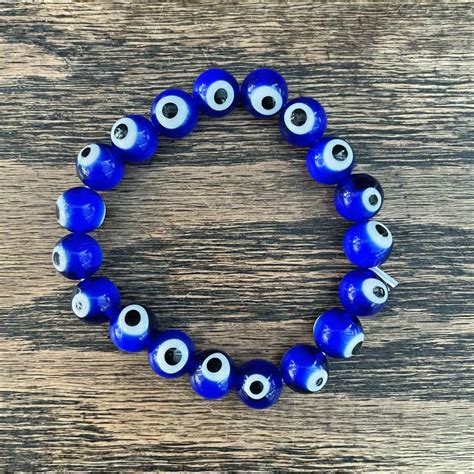 Evil Eye Bracelet Size: 8mm | Main Site