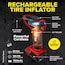 BULLSEYE Tire Inflators 12-volt / 120 Li-ion Air Inflator (Power Source ...