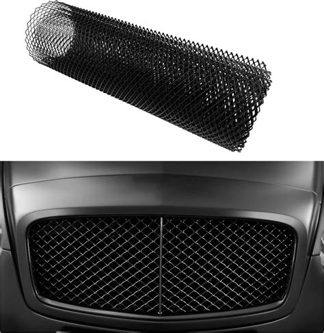 Amazon.com: Sylvil Car Grill Mesh, Heavy Duty Aluminum Alloy Grille ...