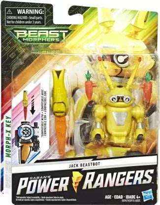 Power Rangers Beast Morphers Jack Beastbot - Yellow – Prithvi Enterprises