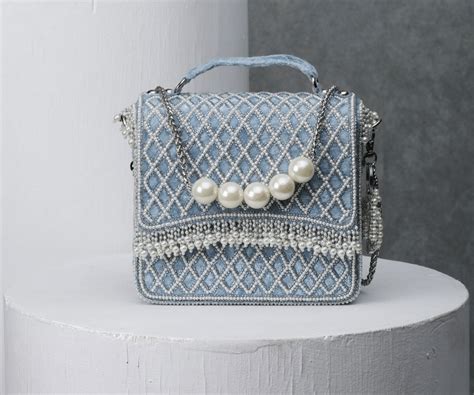 Natali Clutch – Pastel Blue – Eena Official