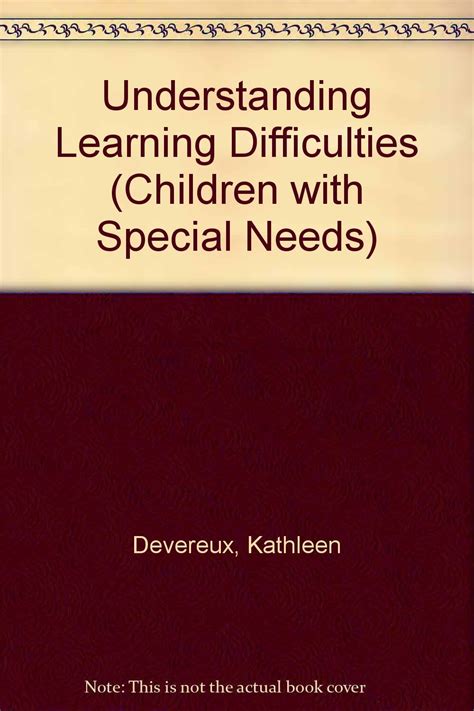 Buy Understanding Learning Difficulties (Children with Special Needs ...
