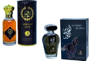 Buy AL FAKHR ABRAAJ OUD(100 ML) & AL FARES AL AWAL(100 ML) Eau de ...
