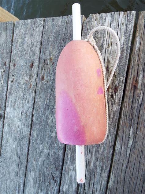 Sunrise, Authentic Crab Pot Buoy, Pink - Etsy