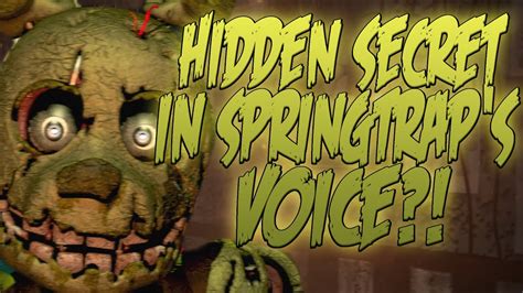 Springtrap Voice Tutorial 的图像结果