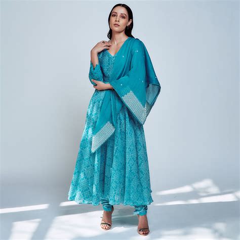 Blue Kurta Set – HouseofPinkOnline