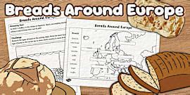 Around the World Matching Worksheet - Twinkl