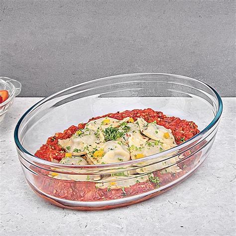 Buy La Opala Cook Serve Store 100% Borosilicate Glass Bakeware ...
