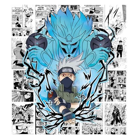SoulAbiti Set of 20 Manga Style A4 Panels for Wall Art (119 cm X 105 cm ...