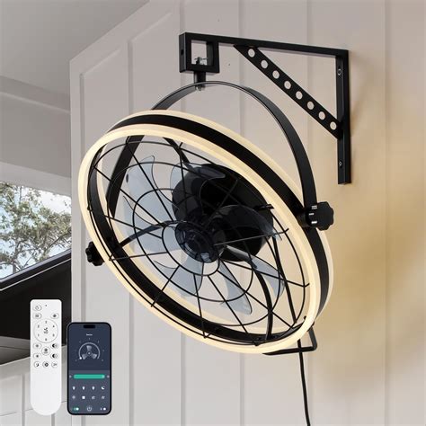 Amazon.com: Orison 24.8'' Waterproof Outdoor Ceiling Fan, 6 Speed ...