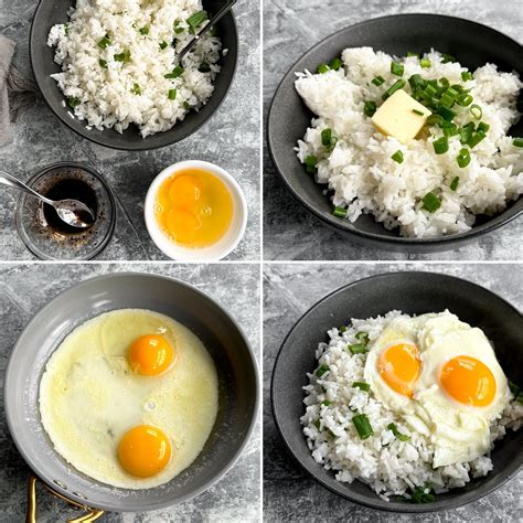 White Rice And Eggs: Savory and Budget-Friendly Meal