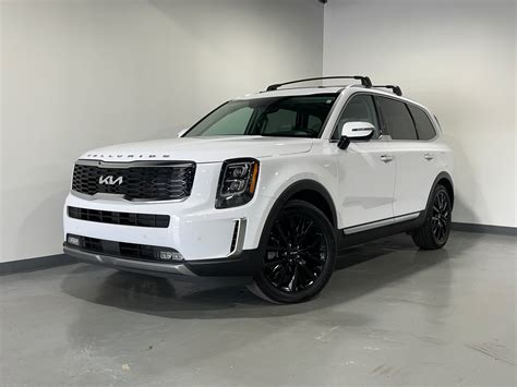 Used 2022 Glacial White Pearl Kia Telluride SX PRESTIGE PKG AWD SX For Sale (Sold) | Prime ...