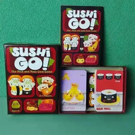 Sushi Go Card Game | Fast Paced Food Card Game For Family Night