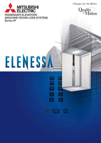 Elenessa Brochure - MITSUBISHI Electric Elevator Escalator - PDF ...
