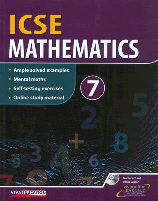 ICSE Mathematics - 7 : Viva Education: Amazon.in: Books