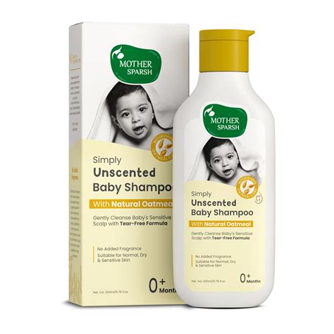 Buy Mother Sparsh Simply Unscented Baby Shampoo With Natural Oatmeal ...