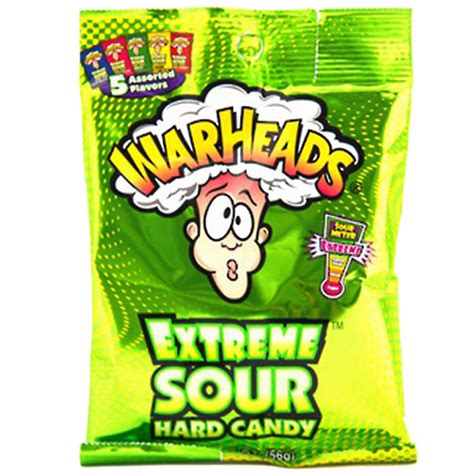 Warheads Extreme Sour Hard Candy Pouch, 56 g : Amazon.in: Grocery ...