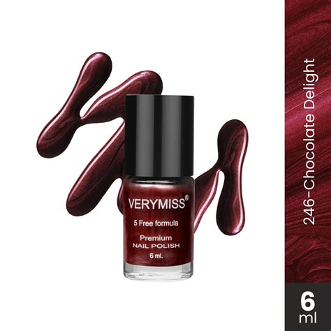 Premium Pearl Nail Polish - 246 Chocolate Delight – Verymiss