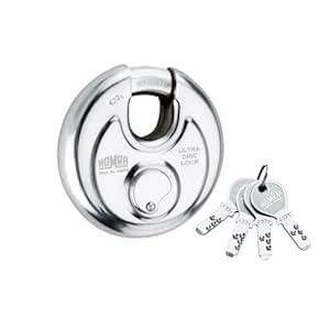 HOMRA 90mm Heavy-Duty Door Lock with 4 Keys Secure Main Gate Bolt ...