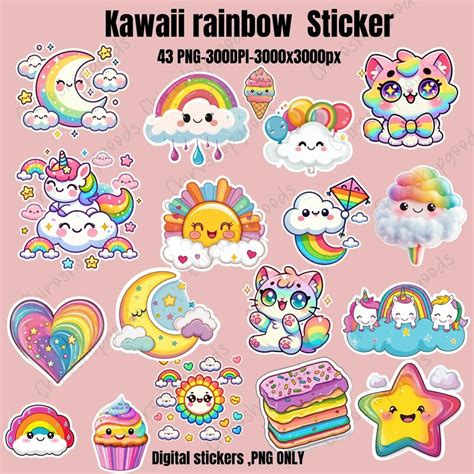 Buy Kawaii Girl Stickers Online In India - Etsy India
