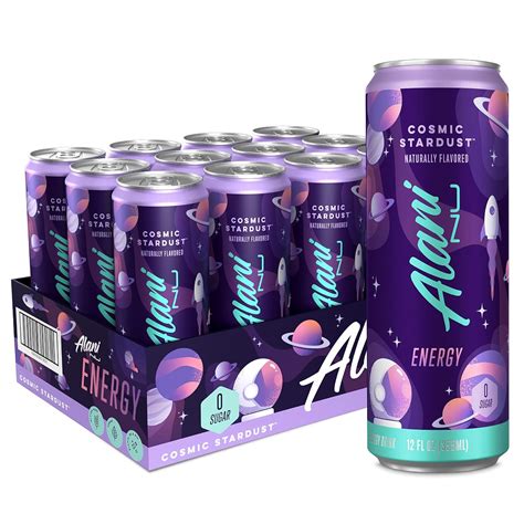 Amazon.com: Alani Nu COSMIC STARDUST Sugar Free, Low Calorie Energy ...
