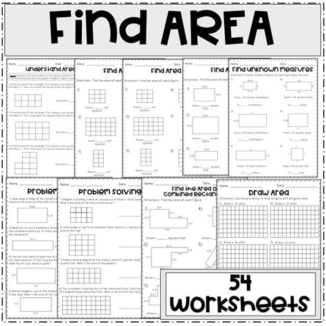 Image result for Area Math Workbook
