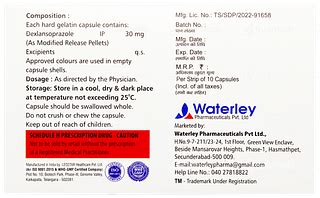 Dexolan 60 Mg Capsule Mr 10 - Uses, Side Effects, Dosage, Price | Truemeds