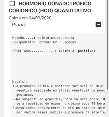 AJUDA BETA HCG | BabyCenter