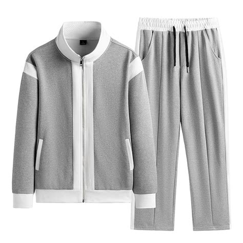 Summer Savings! Stamzod Plus Size Sweatsuits For Men 2 Piece Full ...