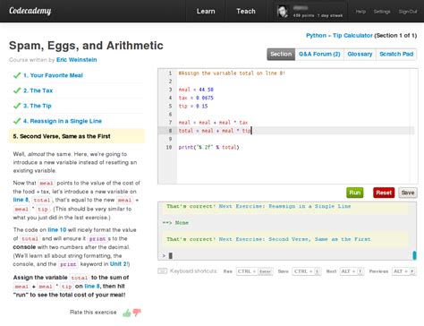 Image result for Codecademy Python Course