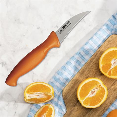 Kai peeling knife orange – KAI INDIA ONLINE